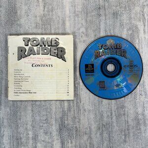 Sony PlayStation 1 Tomb Raider (PS1, 2000)  Disc Only Tested